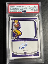 🔥  2020 NATIONAL TREASURES RC Rookie Auto /99 PSA 10 POP1 CLYDE EDWARDS HELAIRE