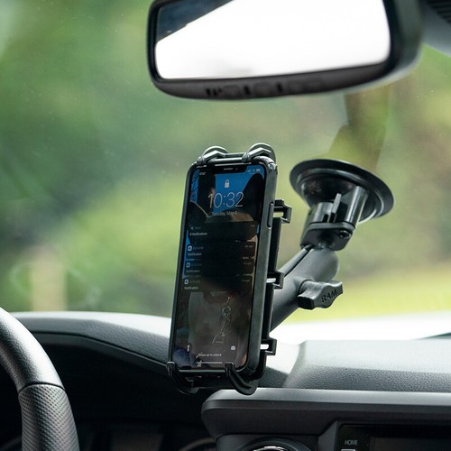 RAM Quick-Grip XL Suction Cup Mount for iPhone 16, 16 Pro, 16 Pro Max, 16 PLus - Picture 7 of 13