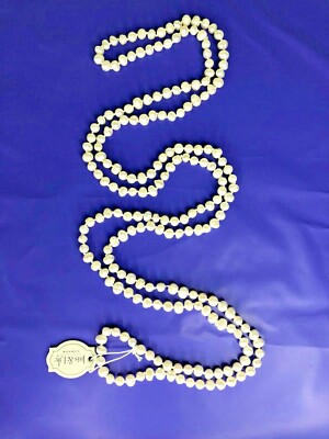 Iris & Lily London Freshwater Pearl 65 Long Necklace 191 Pearl Retail $109