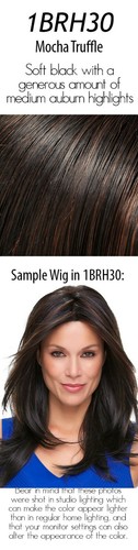 MIRANDA LITE Wig by JON RENAU *ANY COLOR* 100% Hand-Tied + Extended Lace Frt NEW - Picture 18 of 55