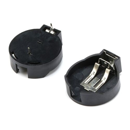 10PCS/Lot CR2450 2450 Coin Cell Button Battery Socket Holder Case 2 Pins 3V - Picture 3 of 7