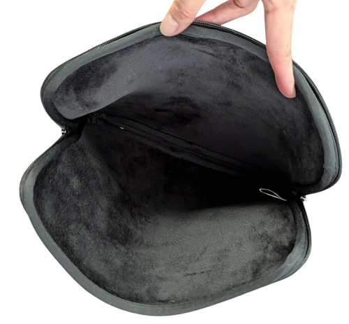 Pathika Black Softshell Neoprene Laptop / Tablet Case 10x13" Zip Around - Photo 4/6