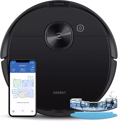 ECOVACS Deebot N8 Vacuum Cleaner & Mop Robot 2600Pa Suction
