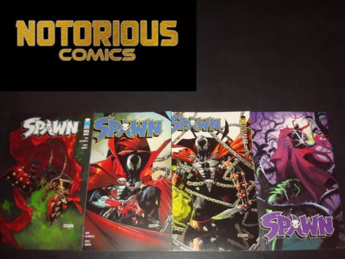 Spawn 334 335 336 337 Complete Comic Lot Cover B Set Image McFarlane Collection