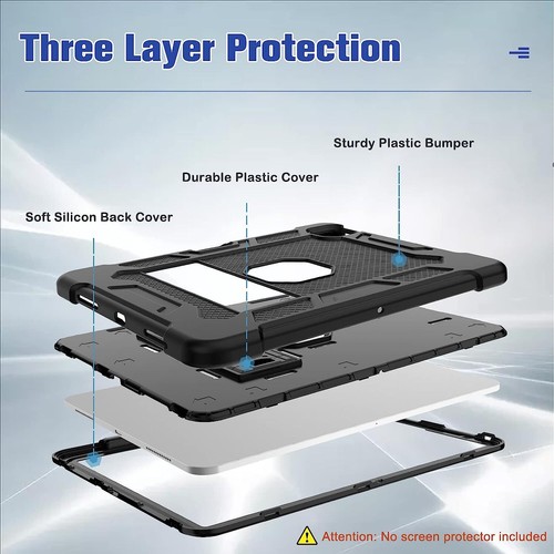 Case For iPad Air 5th/4th Generation 10.9 Inch Shockproof Heavy Duty Stand Cover - Picture 5 of 20