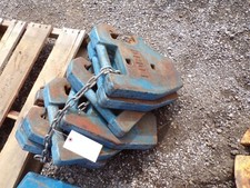 Ford Tractor, 7 Front Suitcase Weights, Tag #1313