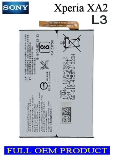 Battery Sony Xperia L3 Xa2 H3113 H4113 Snysk84 1309 26 Lip1654erpc Ebay