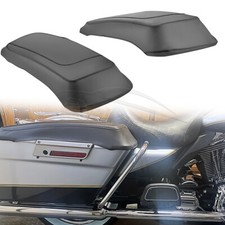 Waterproof Hard Saddlebag Lid Bra Covers Fit Harley Touring FLT Road King 93-13