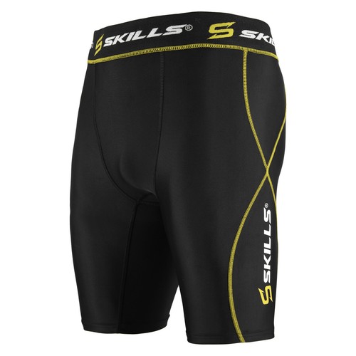 Men's Compression Armor Base Layer Top Running Sleeveless Sports Shirt & Shorts - Picture 25 of 27