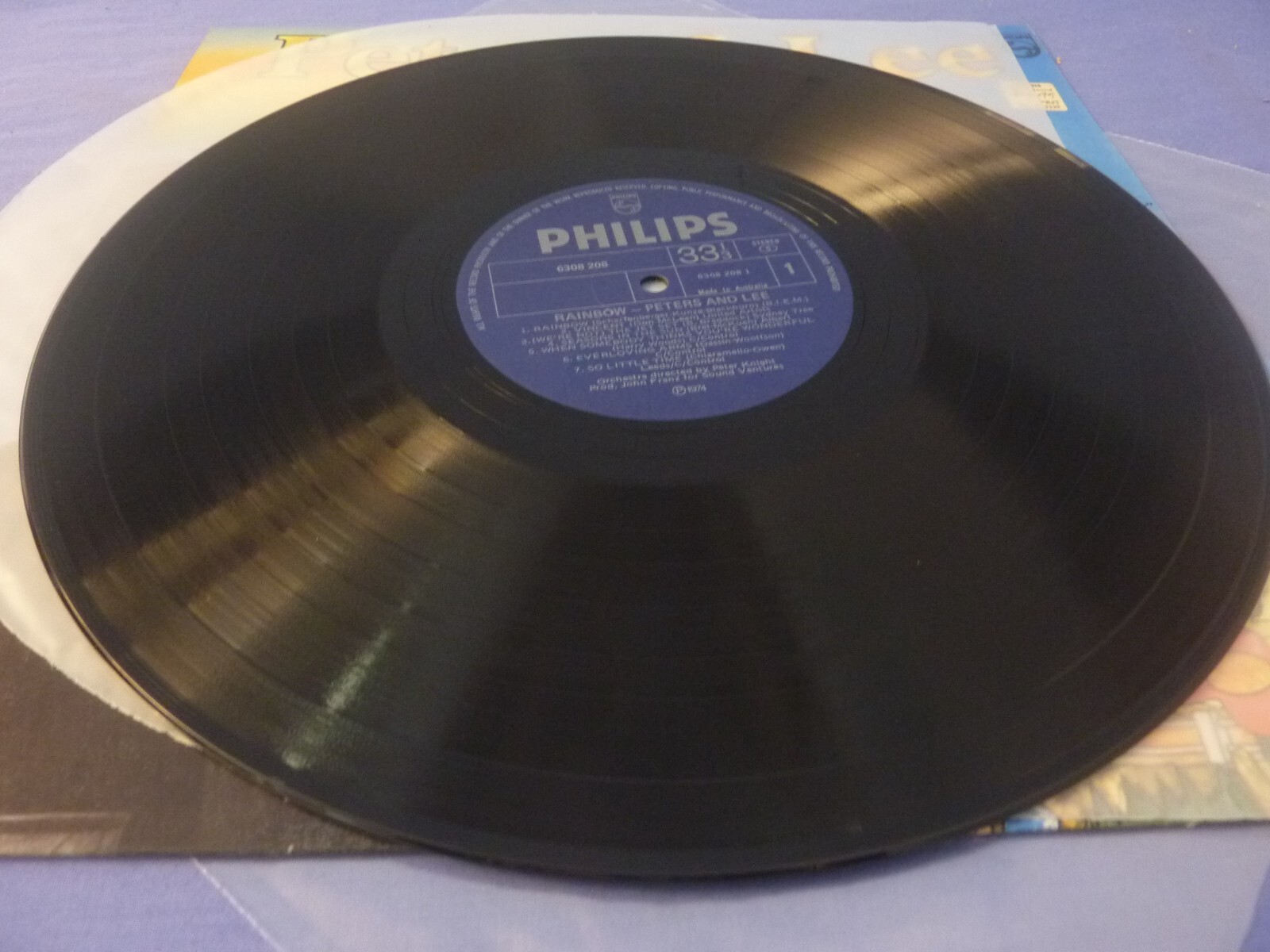 Peters & Lee Rainbow 12"Vinyl LP 33rpm 1974 Philips Aus 6308 208 eBay