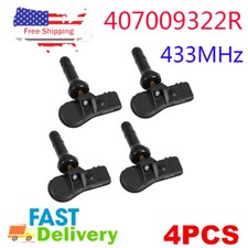 4x TPMS Tire Pressure Sensor For Dacia Duster Lodgy Renault Clio Opel 407009322R
