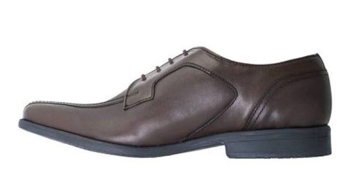 Scarpe stringate Redfoot da uomo marroni in vera pelle con cuscino passo Gibson UK 8 - Foto 2 di 3