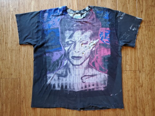 Vintage 80's/90's David Bowie Mosquitohead T Shir… - image 1