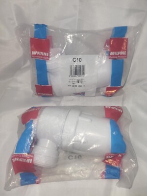 McAlpine C10 Seal Flaschenfalle - 38 x 75 mm ZWEIERPACK