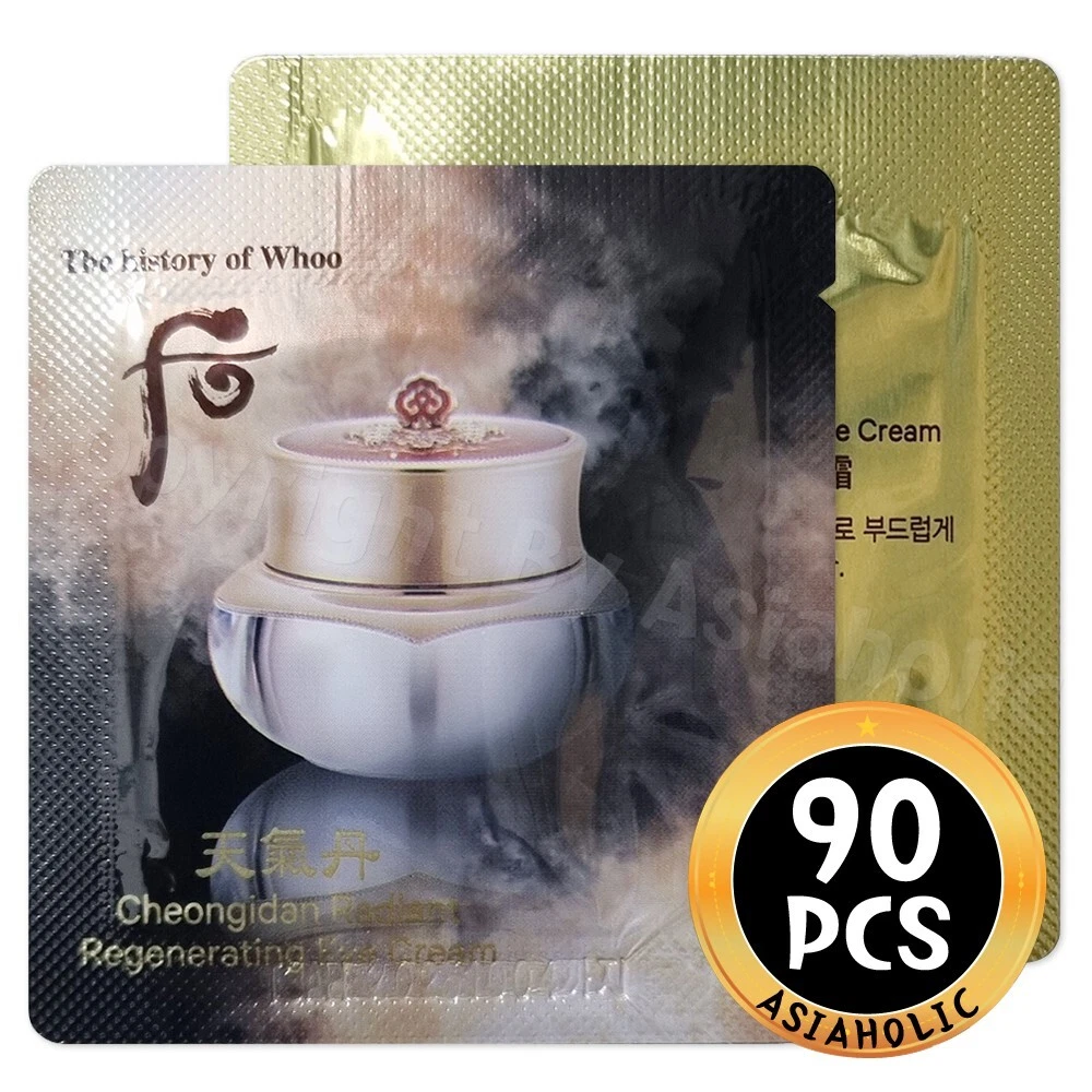 The history of Whoo Cheongidan Radiant Regenerating Eye Cream 1ml x 90pcs (90ml)