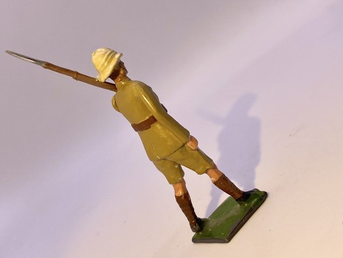 Britains🔥Limited Vintage 1934 British Infantry Lead Soldier 1/32 - Excellent - Picture 14 of 18