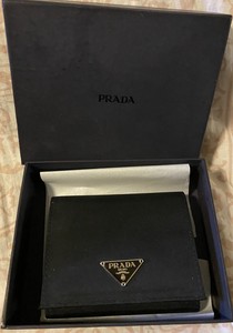 prada small nylon wallet