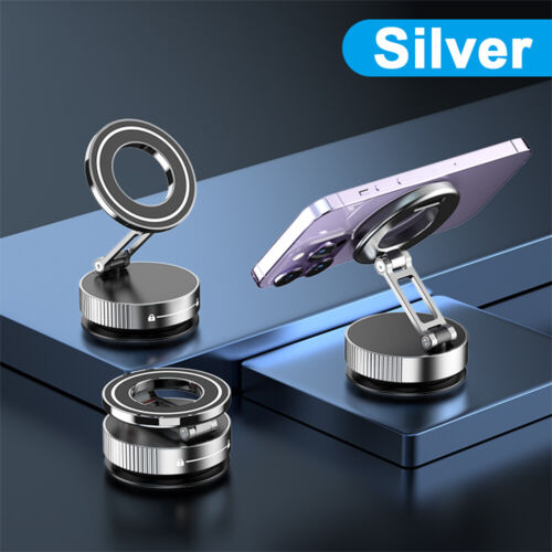 Supporto Telefono Magnetico Forte Aspirazione 360° Aspirazione Supporto Auto Pieghevole - Foto 3 di 3