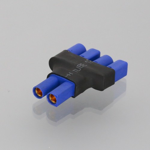 Series No wires Adapter EC5 1 female to 2 male 1F2M RC Battery Doubles Voltage - Picture 3 of 4