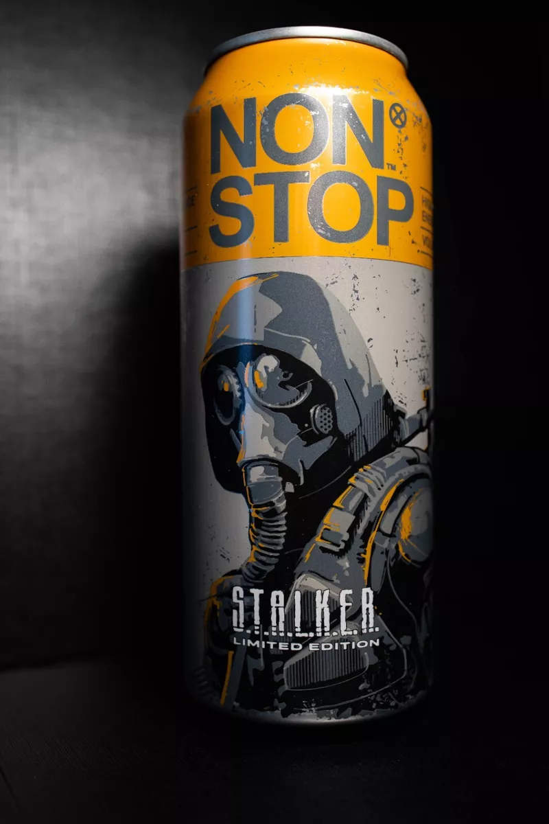 NON STOP S.T.A.L.K.E.R. energy drink dedicated to the