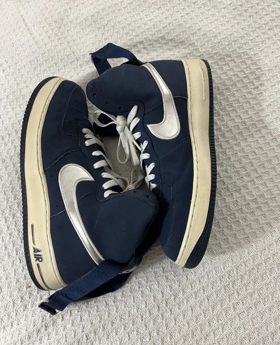 NIKE 2000年AIR FORCE1 HIGH SC NAVY 27cm Nike Air Force 1 [315121-405] High '07 Midnight Navy Sneakers