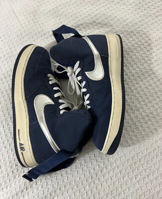 NIKE 2000年AIR FORCE1 HIGH SC NAVY 27cm Nike Air Force 1 [315121-405] High '07 Midnight Navy Sneakers