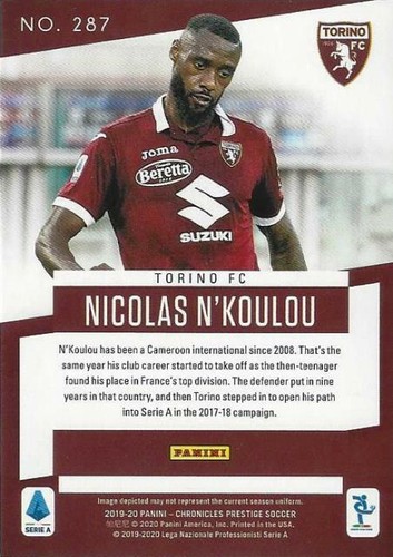 Panini Chronicles Prestige Xtra Points 2019-20 naranja paralelo/99 Torino FC - Imagen 2 de 8