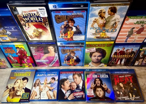 Blu Ray DVD Lot Comedy Disney Pixar 7 Brand New Mel Brooks Minions Austin Powers - Picture 5 of 5