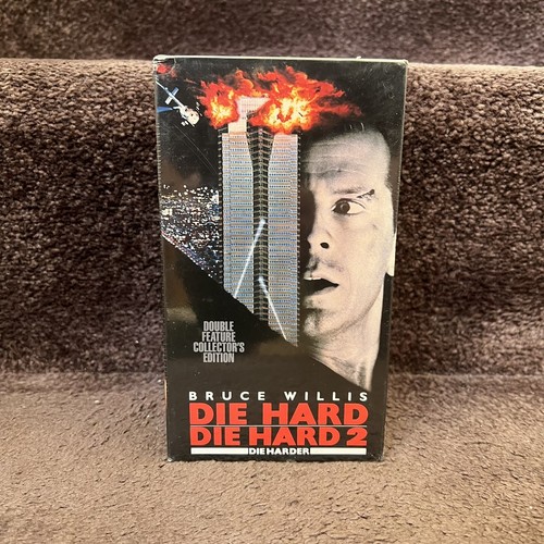 Die Hard Die Hard 2 Die Harder VHS Double Feature Collector's Edition Sealed - Picture 9 of 14