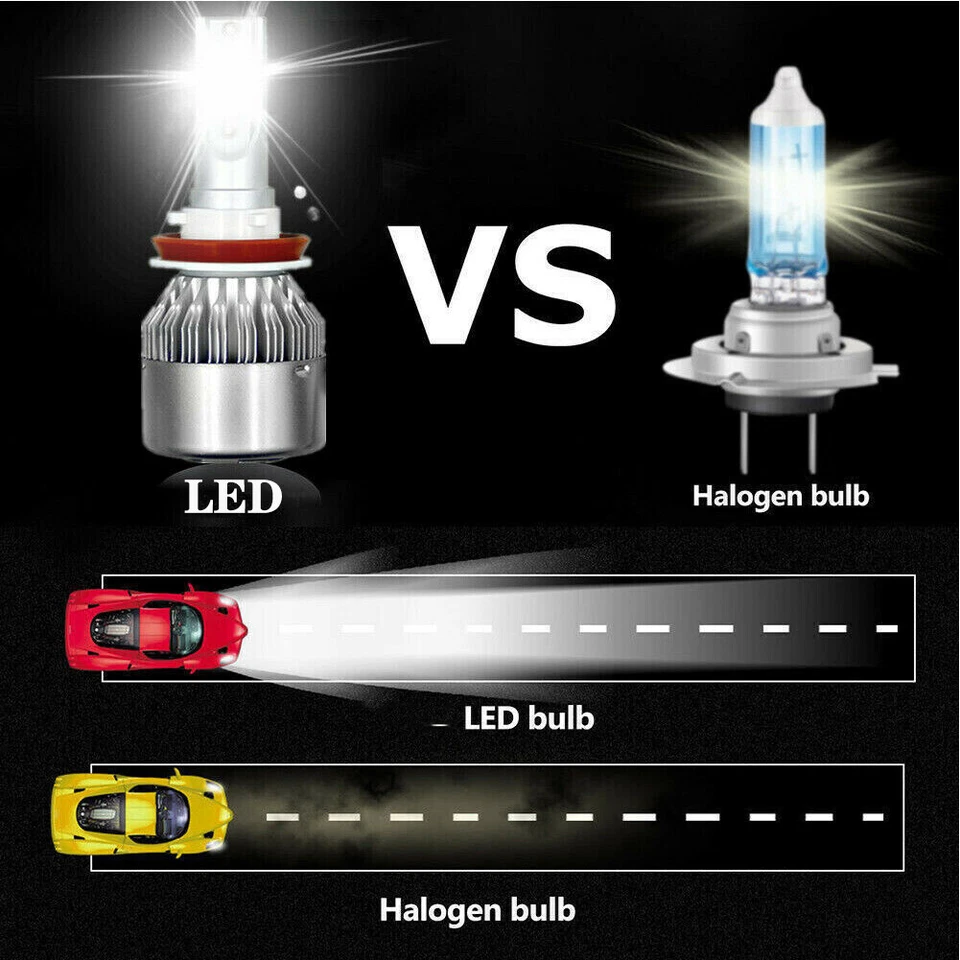 Combo faros LED altos bajos antiniebla para Honda Pilot 2006-2018 kit 6500 k Foto 2 de 4