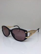 New Vintage Paloma Picasso Sunglasses M. 3812 C. 90 Black  Gold 56-14mm Austria