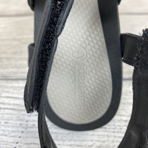 Sandalias con cuña Bare Traps Raquel para mujer 9,5 negras con correa al tobillo punta abierta zapatos NUEVO - Imagen 7 de 10