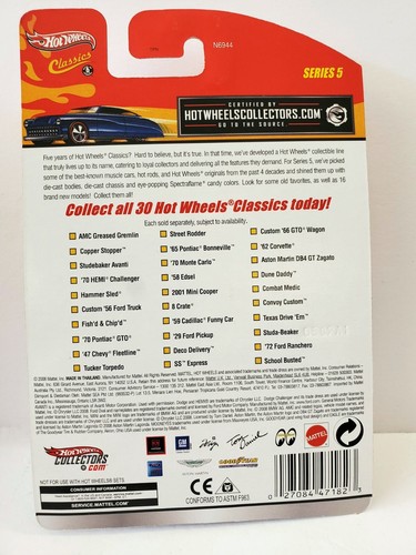 Chase Hot Wheels Classics Deco Delivery ORANGE REGULAR AQUA special paint - Picture 4 of 7