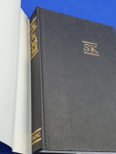 The Dark Half Stephen King 1989 Hardcover HB DJ First 1st Edition - Damaged - Foto 8 di 11