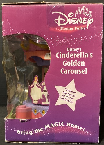 Hasbro Disney Theme Parks Cinderella's Golden Carousel Miniature Toy New - Picture 2 of 10