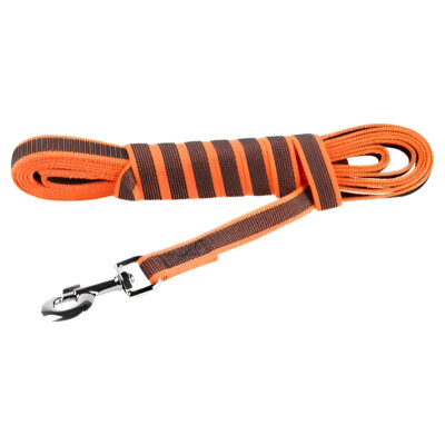 Julius-K9 Schleppleine Super Grip mit Handschlaufe orange, diverse Größen, NEU