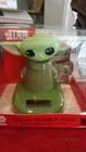 Star Wars Mandalorian Solar Bobble-Head--Brand New