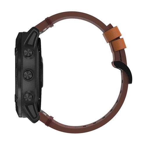 Correa de cuero de ajuste rápido para Garmin Fenix 7S 7 7X 6S 6 6X 5S - Imagen 16 de 38