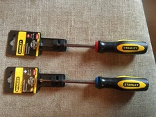 2-pc Stanley Tools Screwdriver Hand Set - Phillips 60-002, Flathead Tip 60-004