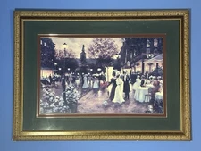 Christa Kieffer Undiscovered Double Mounted Lithograph - Belle Epoque Period 