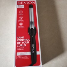 Revlon 1" Ceramic Barrel Perfect Heat Curling Iron 30 Heat Settings NEW