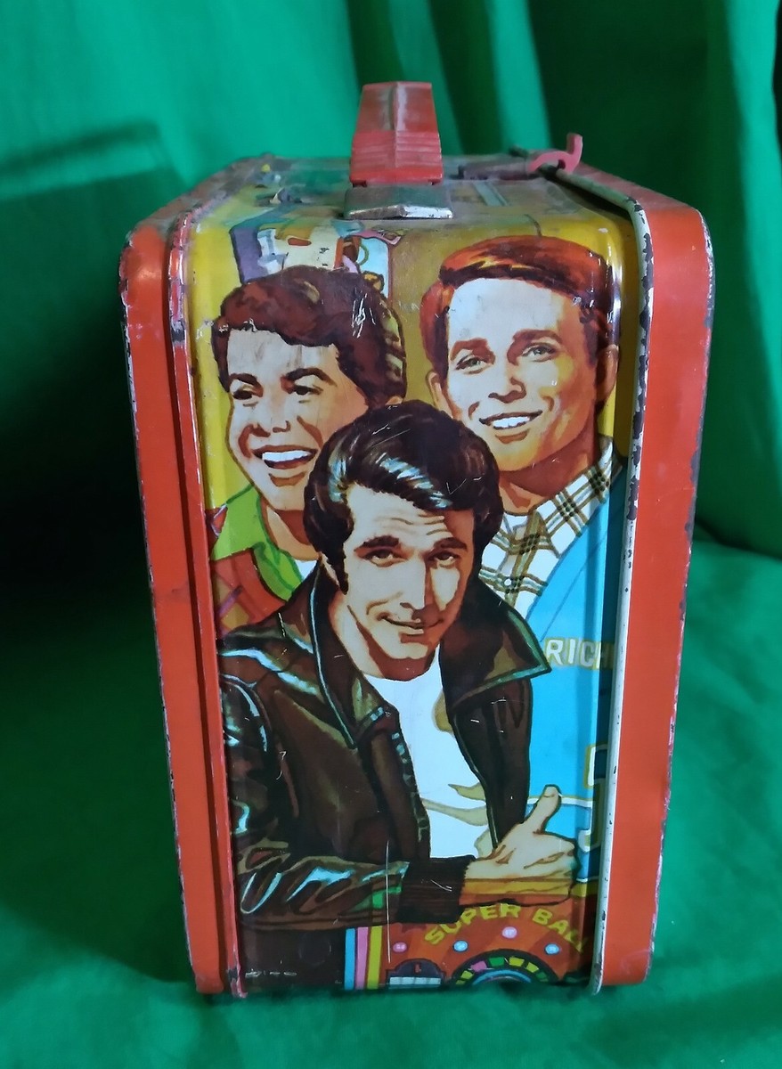 Happy Days TV Show Vintage Metal Lunch Box 1976 Great Condition | eBay