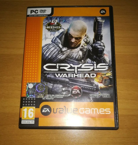 .CRYSIS WARHEAD + CRYSIS WARS PC DVD VIDEOGAME Ea Value Games 2008 Giochi
