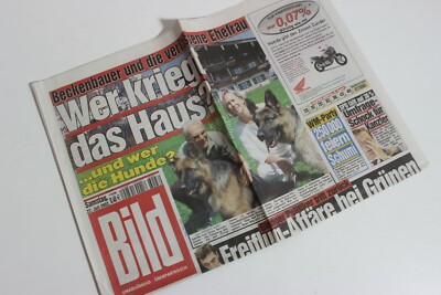 BILDzeitung 27.07.2002 Juli 27.7.2002 Geschenk 18. 19. 20. 21. Geburtstag
