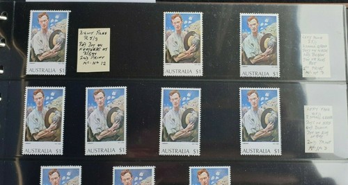 Australian Painting Set $1,$2, $4 Stamp Variety Collection 1974 - Picture 10 of 12