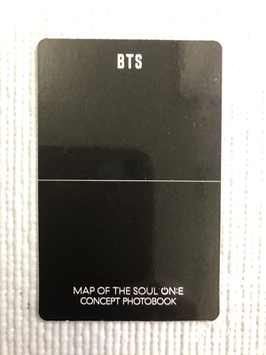 BTS MAP OF THE SOUL ON:E CONCEPT PHOTO BOOK HOLOGRAM PHOTO CARD