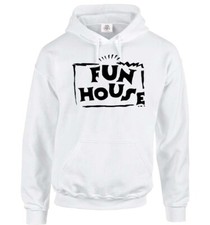 Fun House Hoody Sweatshirt Retro Funny Mens Hood Party TV Dance Hoodie