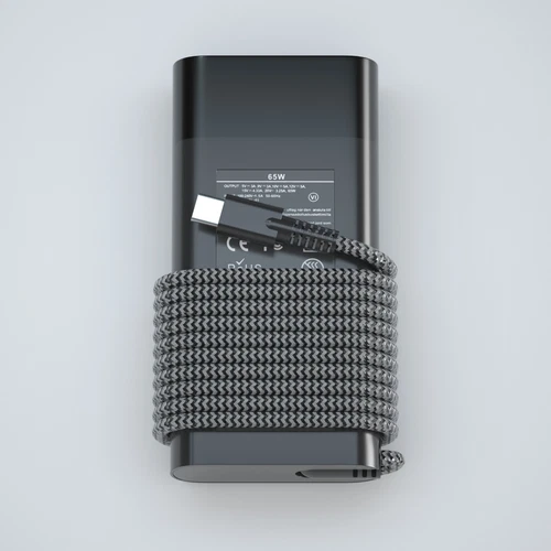 New Slim 65W Laptop Charger USB C For HP Elitebook x360, Pavilion Envy Elite x2