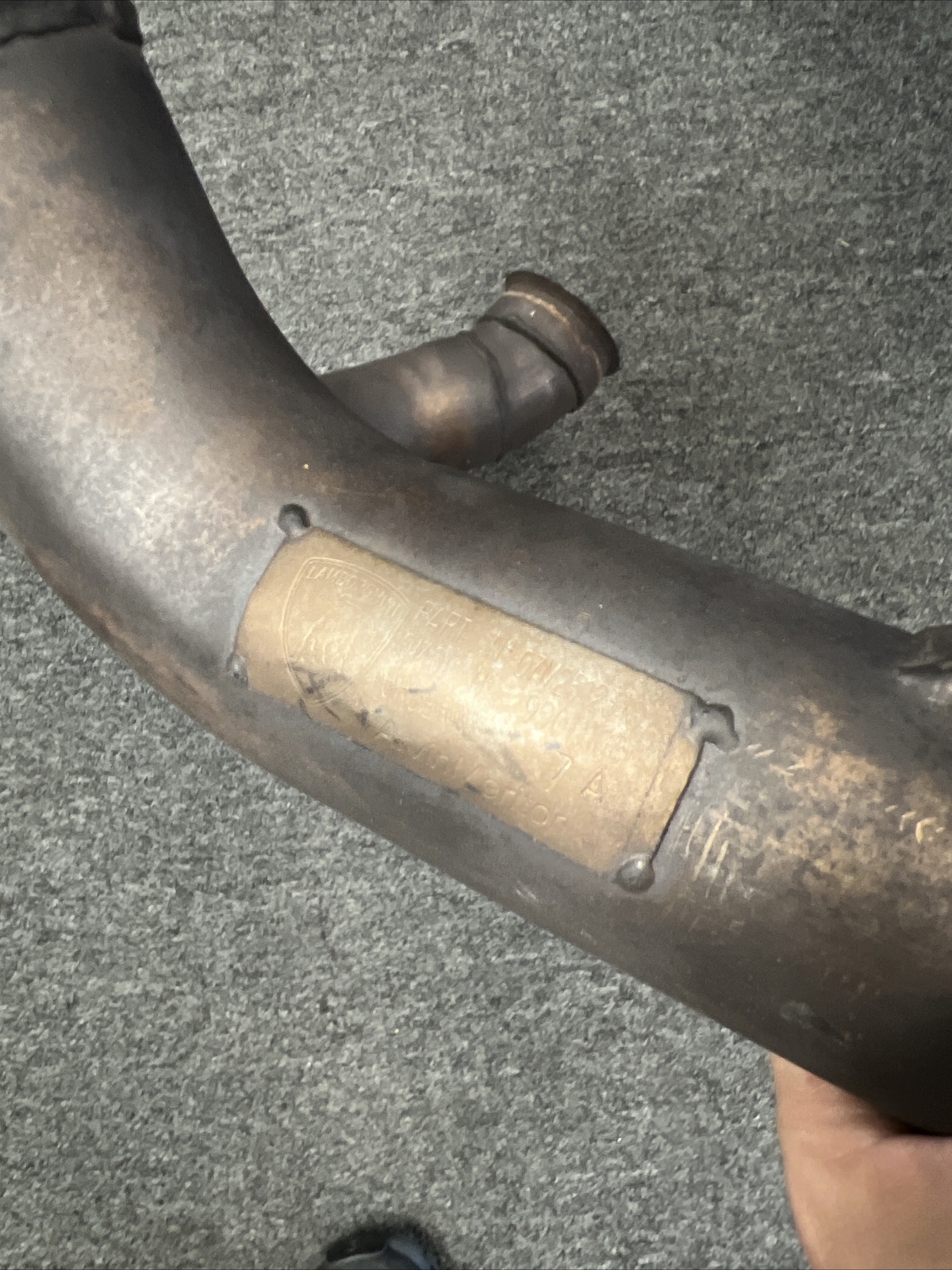 Lamborghini LP640 Exhaust Pipe Rear Tip