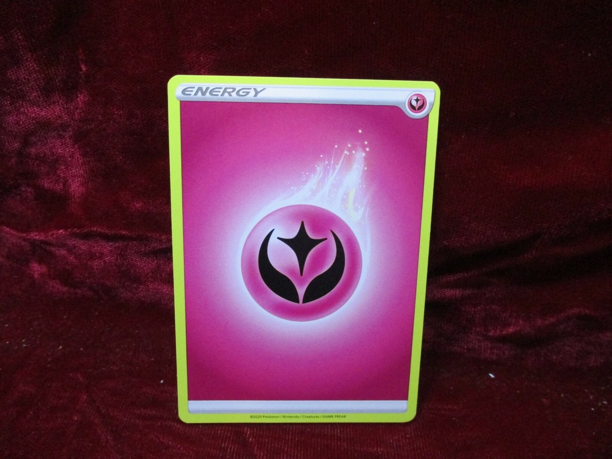 2020 pokemon energy cards Pokmon Card Game PROMO 042/SV-P Basic Fighting Shield Base Set Singles Pokemon 2020 S4a Shiny Star